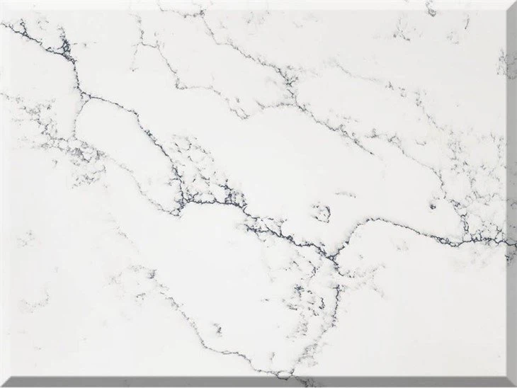 Veined Quartz Surfaces That Look Like White Marble (2)